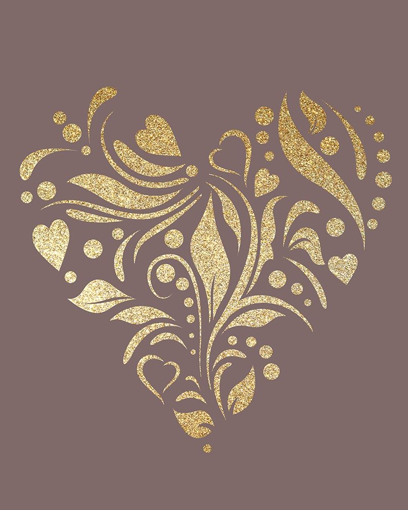 Heart Pattern art print by Kimberly Allen for $57.95 CAD