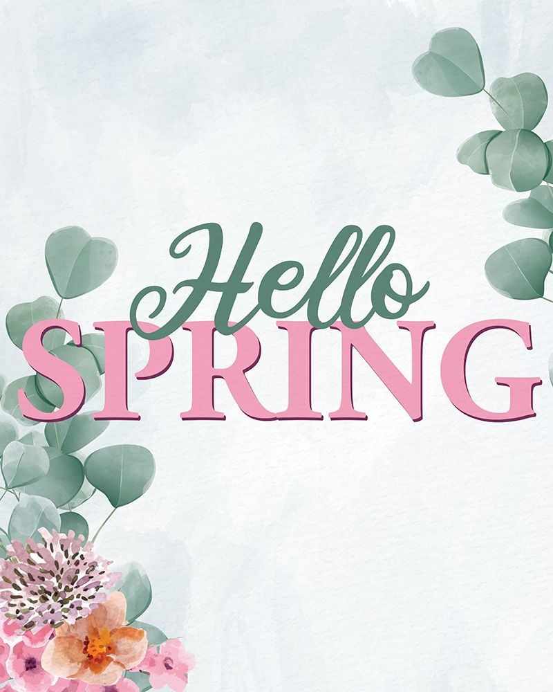 Hello Spring art print by Kimberly Allen for $57.95 CAD