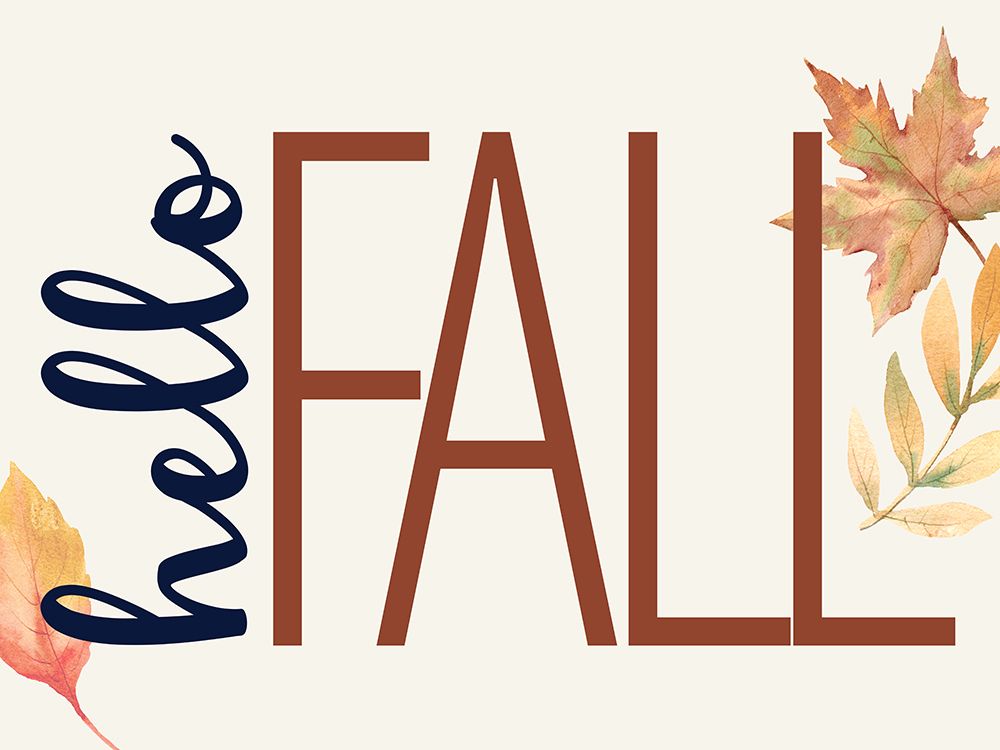 Hello Fall art print by Kimberly Allen for $57.95 CAD