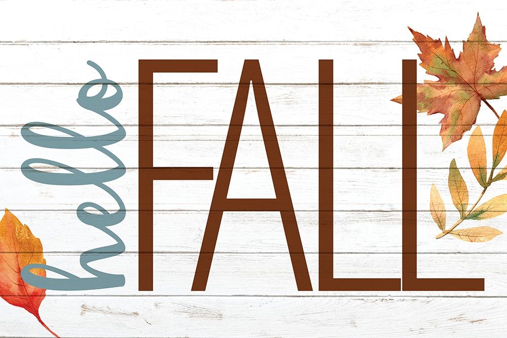 Hello Fall art print by Kimberly Allen for $57.95 CAD