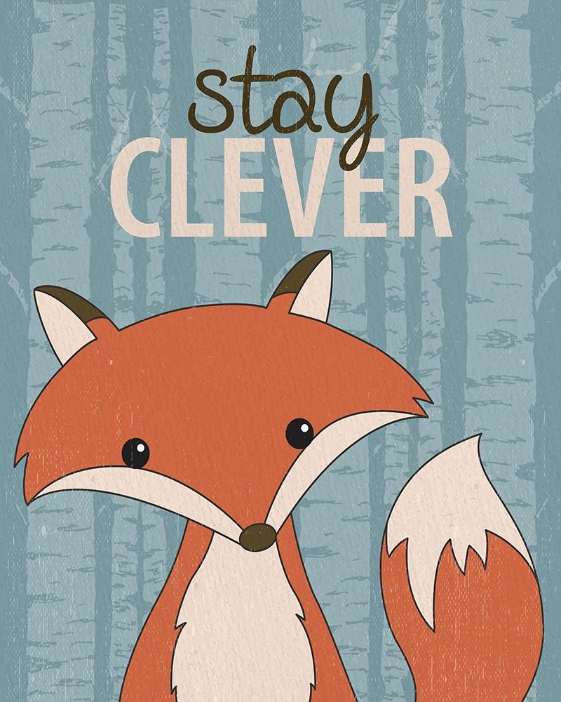 Stay Clever art print by Kimberly Allen for $57.95 CAD