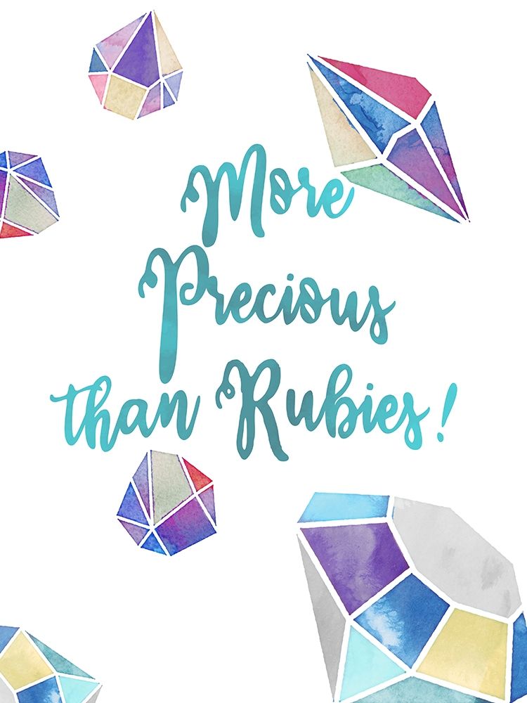 More Precious than Rubies art print by Kimberly Allen for $57.95 CAD