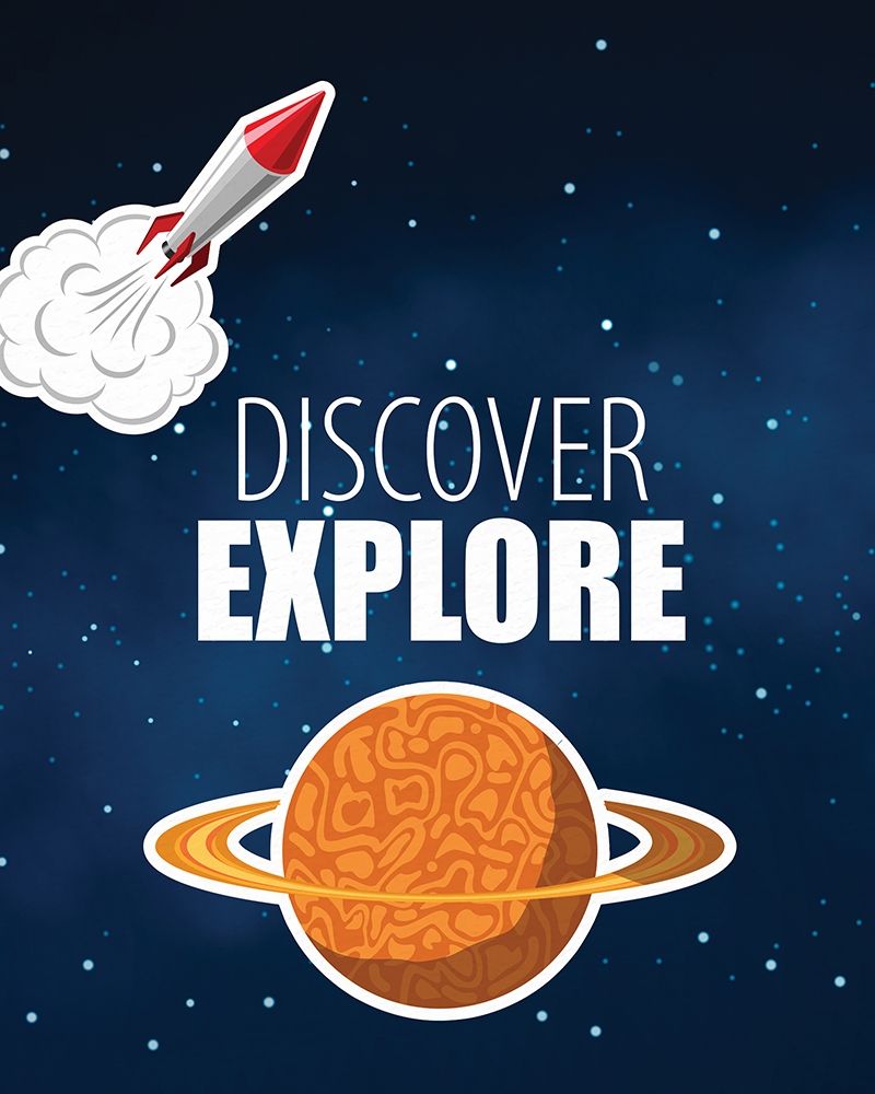 Explore Space art print by Kimberly Allen for $57.95 CAD