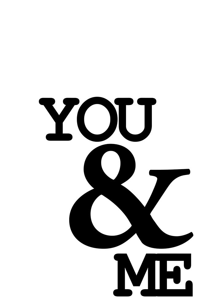You and Me art print by Kimberly Allen for $57.95 CAD