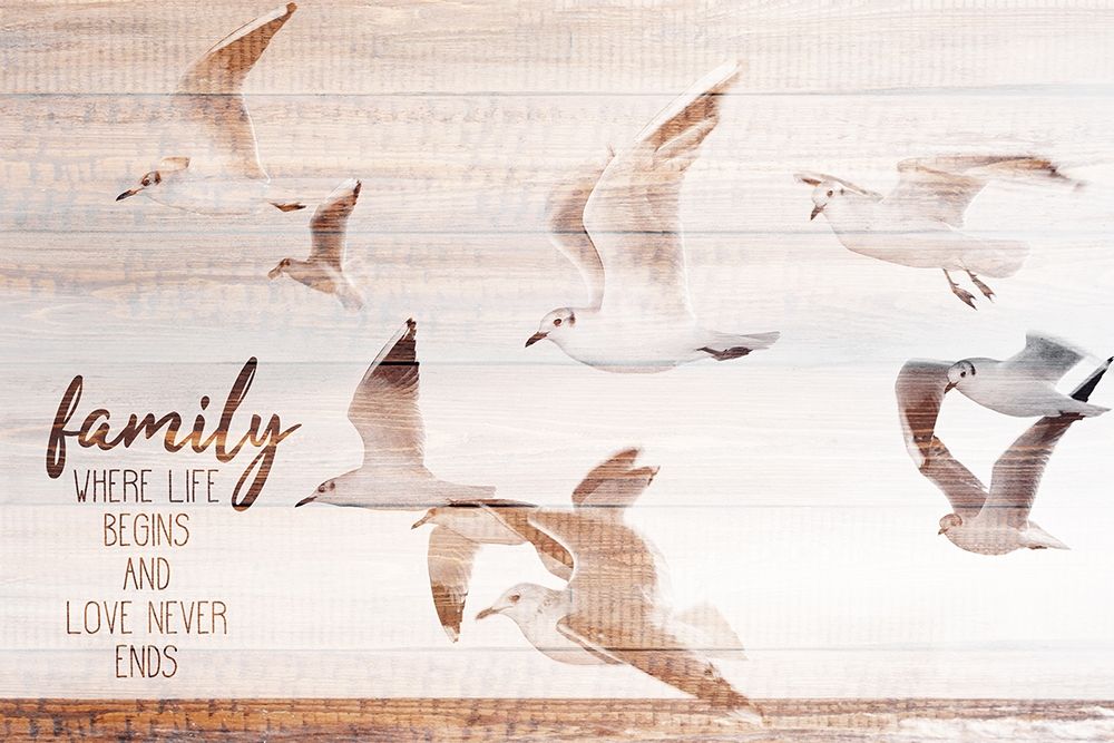 Love Never Ends art print by Kimberly Allen for $57.95 CAD