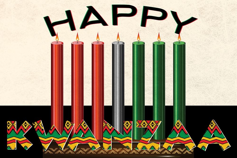Happy Kwanzaa art print by Kimberly Allen for $57.95 CAD
