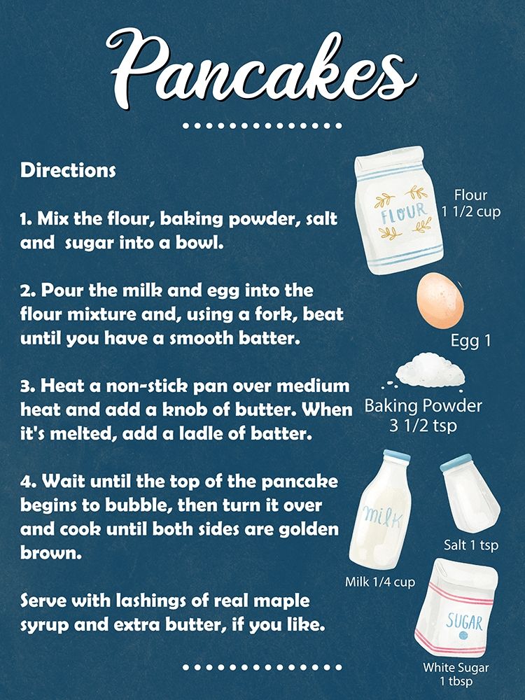 Pancakes art print by Kimberly Allen for $57.95 CAD