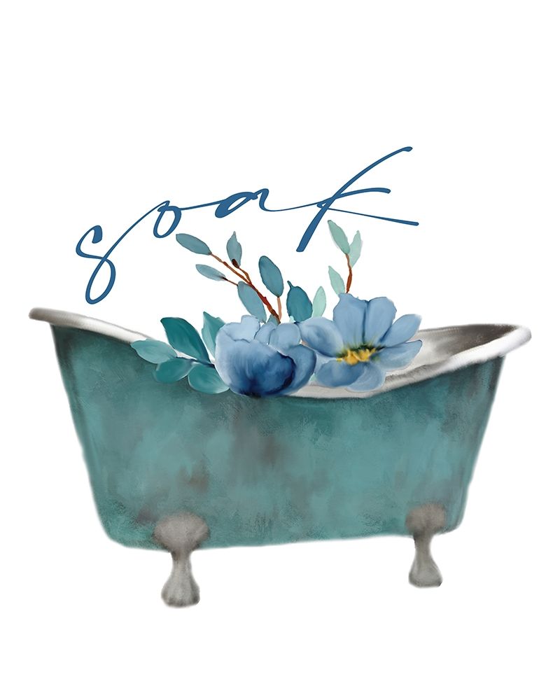 French Blue 4 art print by Kimberly Allen for $57.95 CAD