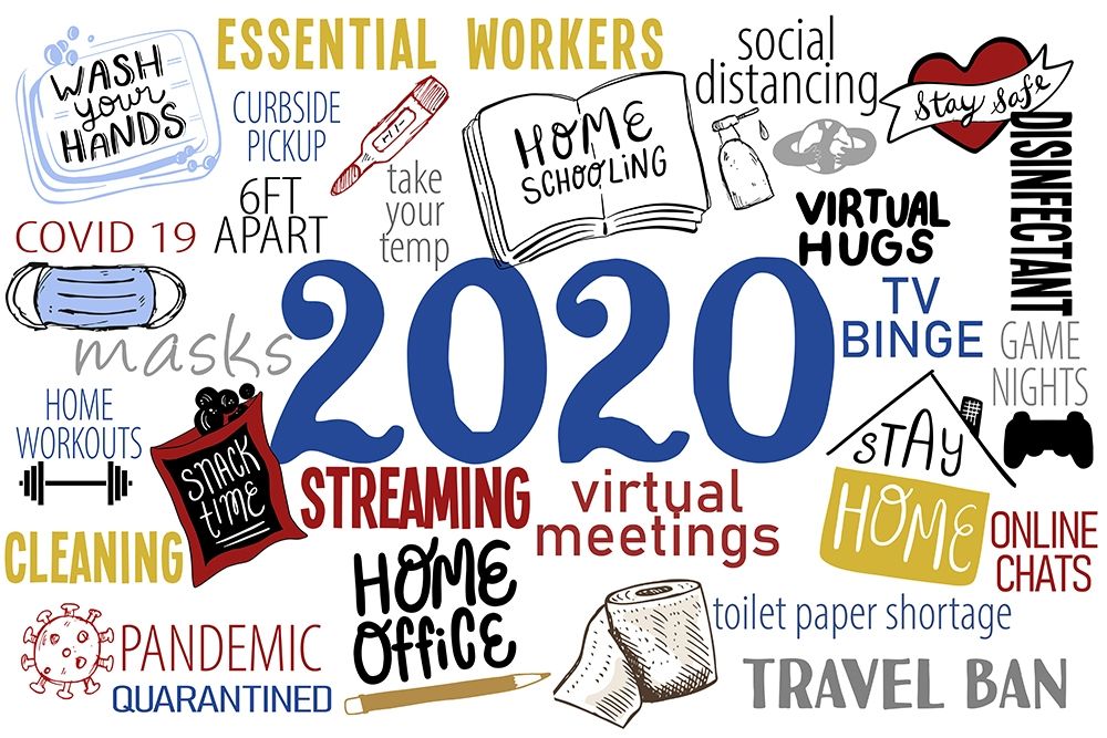2020 The Year art print by Kimberly Allen for $57.95 CAD