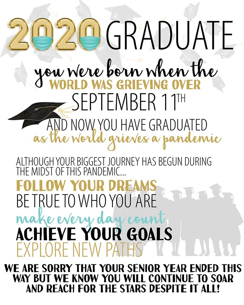 Graduate 2020 art print by Kimberly Allen for $57.95 CAD