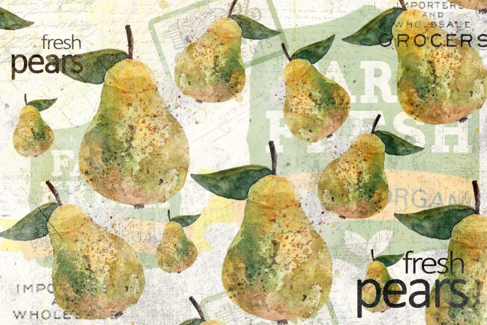 Fresh Pears art print by Kimberly Allen for $57.95 CAD