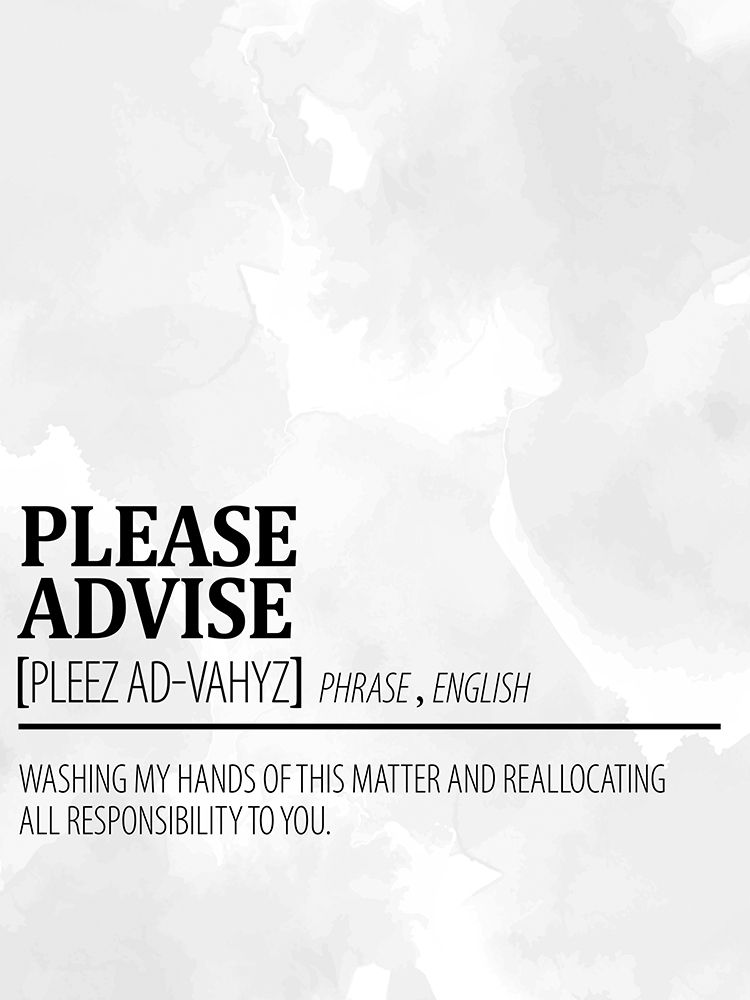 Please Advise 1 Watercolor BW art print by Kimberly Allen for $57.95 CAD