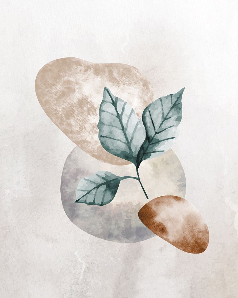 Stone Leaf 1 art print by Kimberly Allen for $57.95 CAD