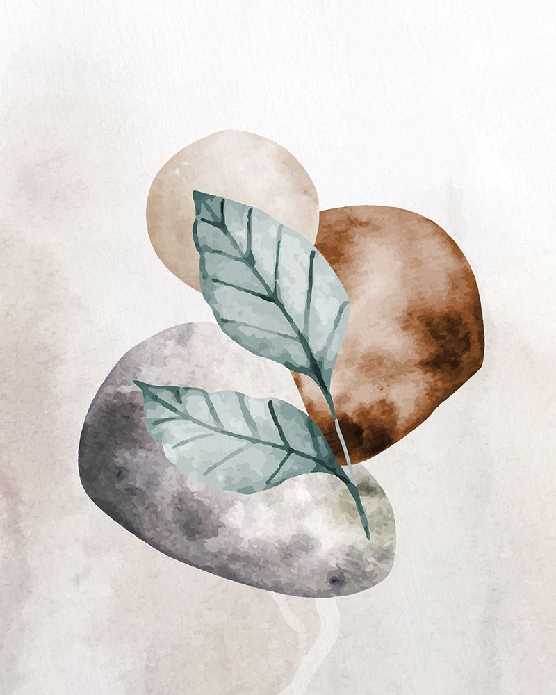 Stone Leaf 2 art print by Kimberly Allen for $57.95 CAD