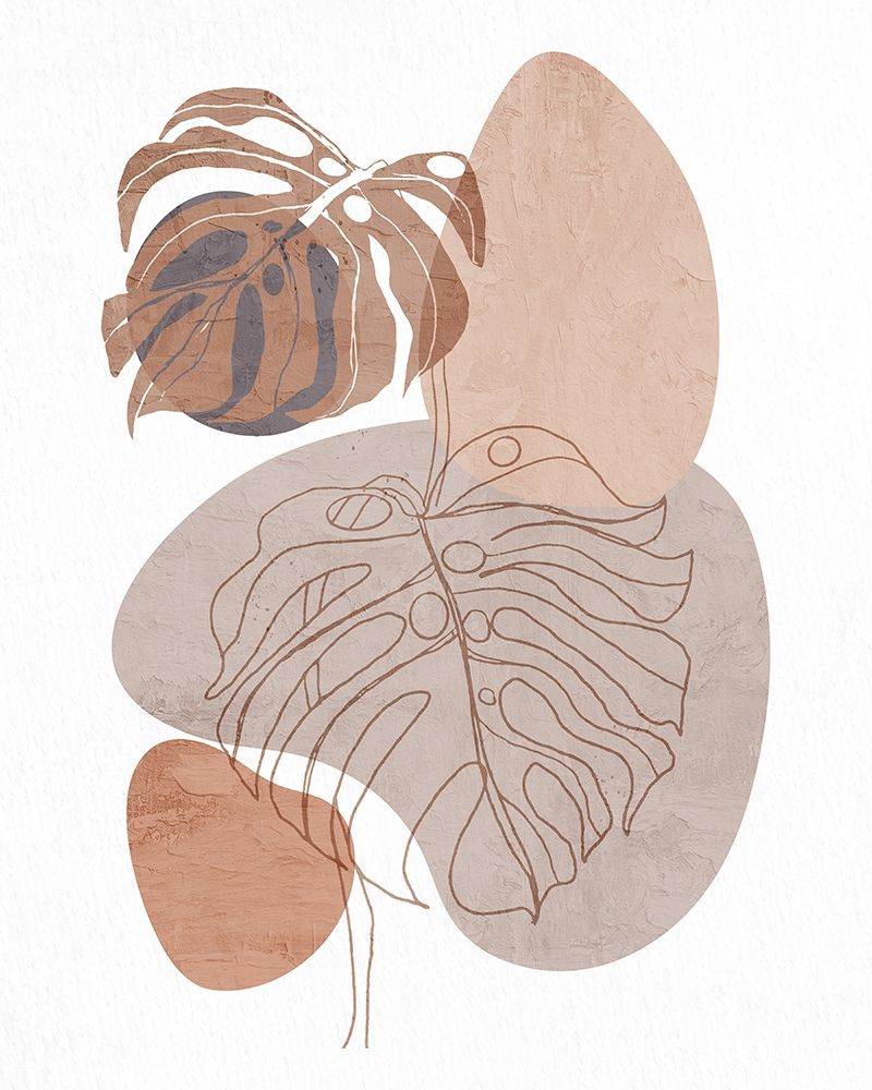Sand Leaves 1 art print by Kimberly Allen for $57.95 CAD