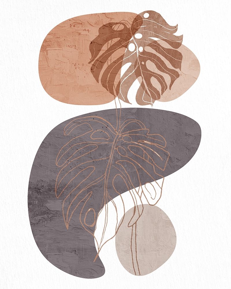 Sand Leaves 2 art print by Kimberly Allen for $57.95 CAD