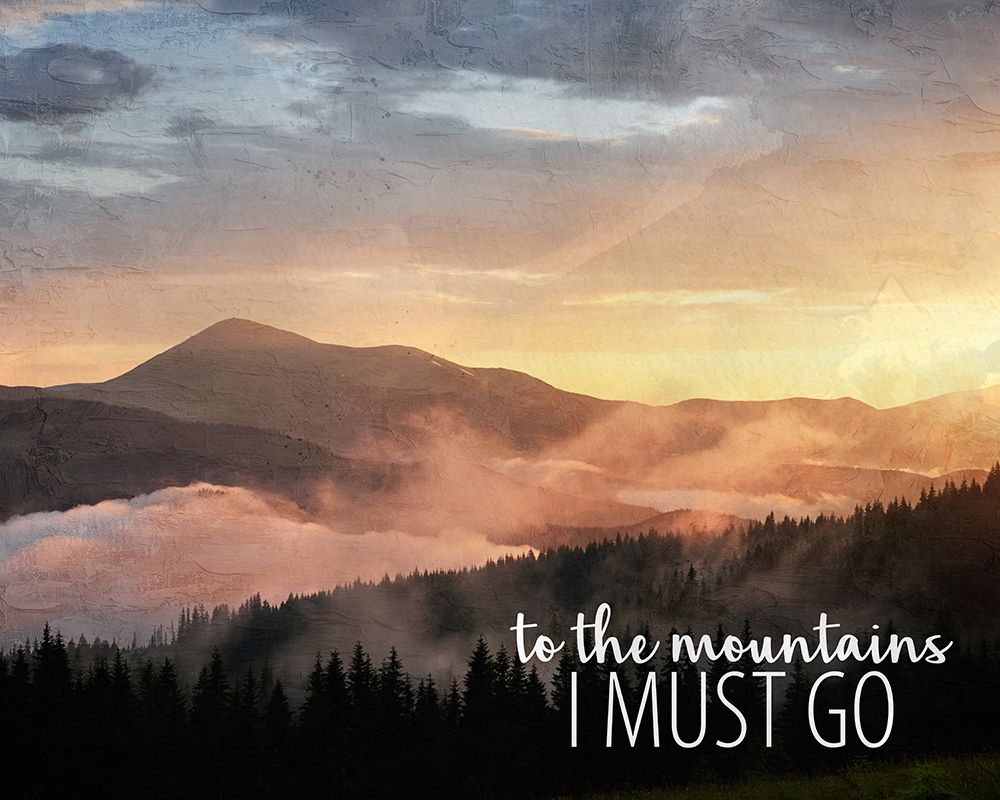To the Mountains art print by Kimberly Allen for $57.95 CAD