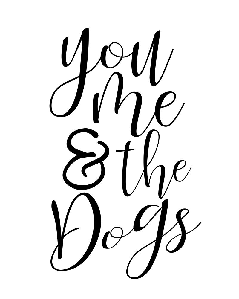 You Me Dogs art print by Kimberly Allen for $57.95 CAD