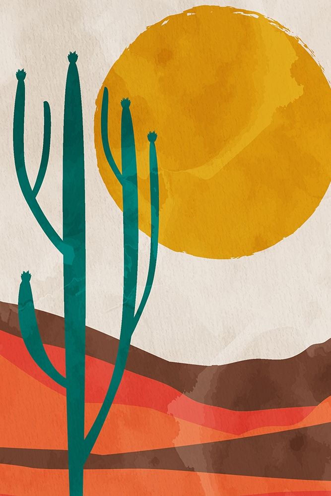 Desert Sun art print by Kimberly Allen for $57.95 CAD