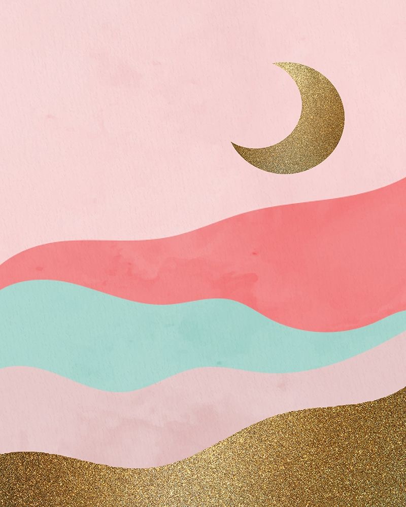 Glitter Landscape 2 art print by Kimberly Allen for $57.95 CAD