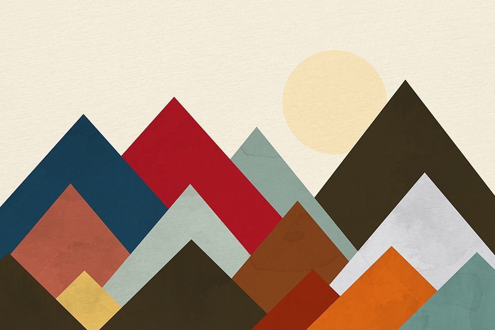 Mountain Range 1 art print by Kimberly Allen for $57.95 CAD
