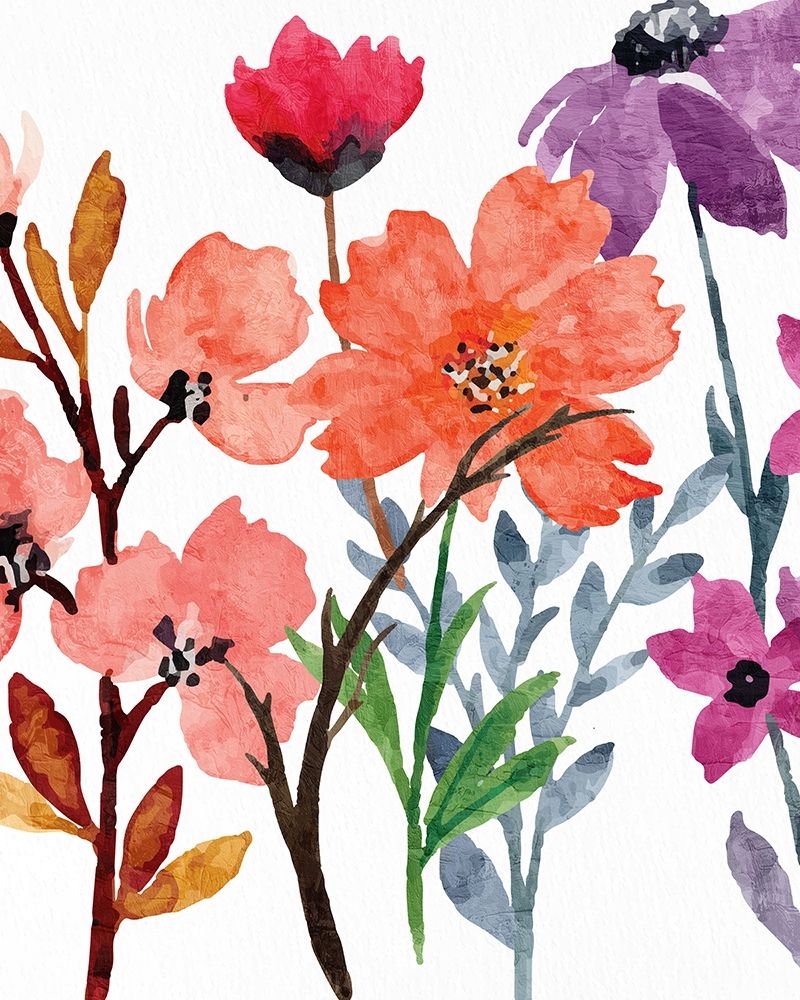 Wildflowers 1 art print by Kimberly Allen for $57.95 CAD
