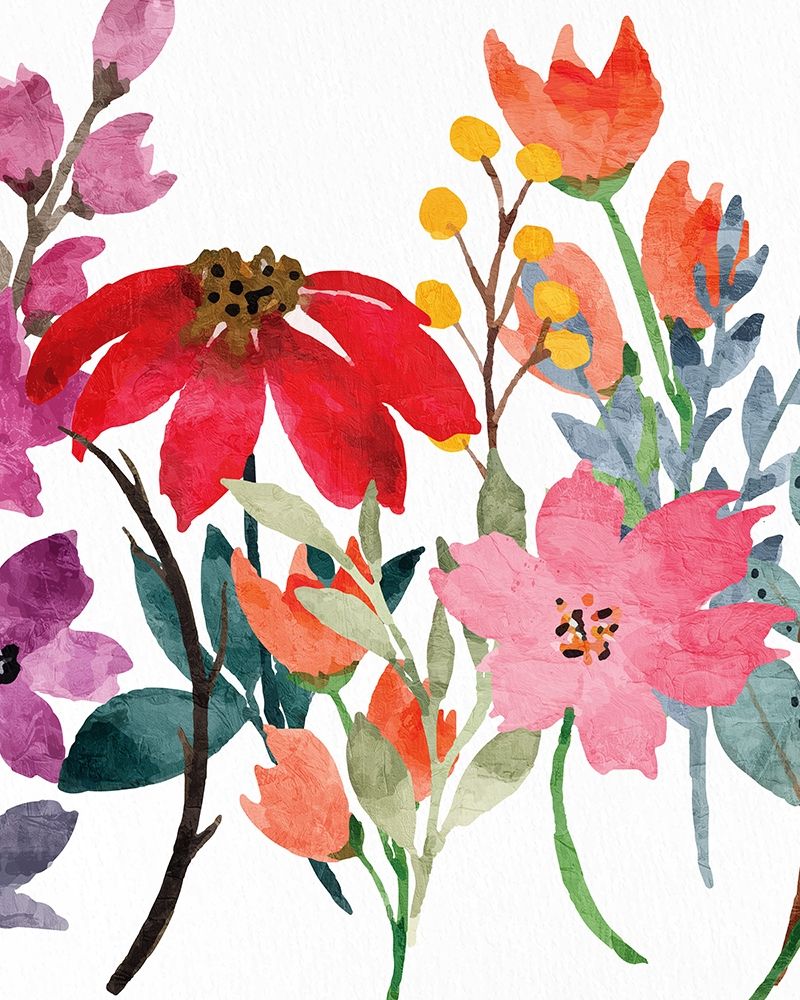 Wildflowers 2 art print by Kimberly Allen for $57.95 CAD