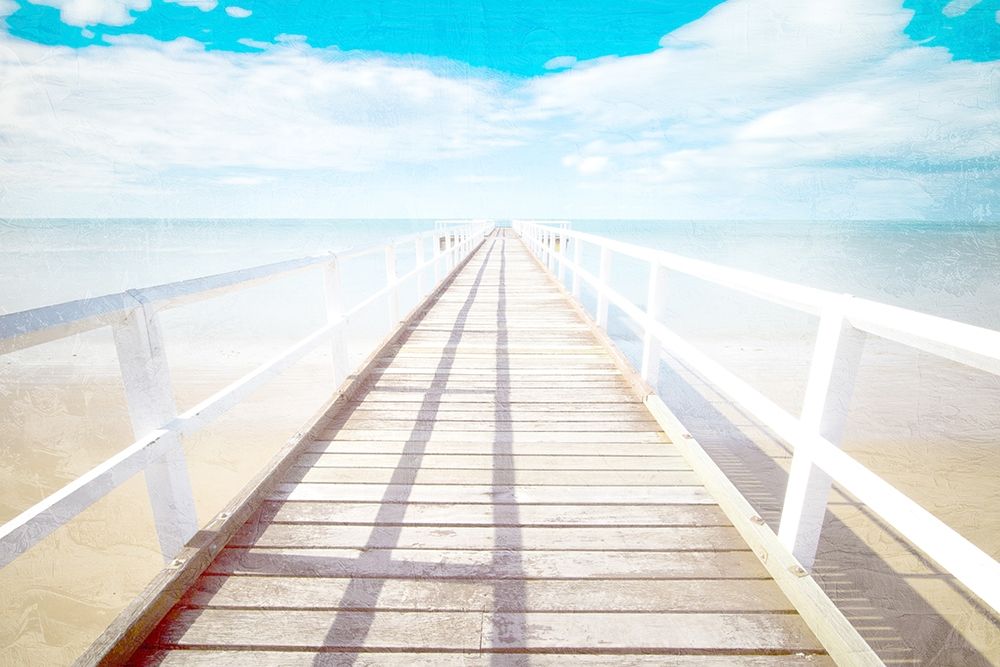 Pier art print by Kimberly Allen for $57.95 CAD