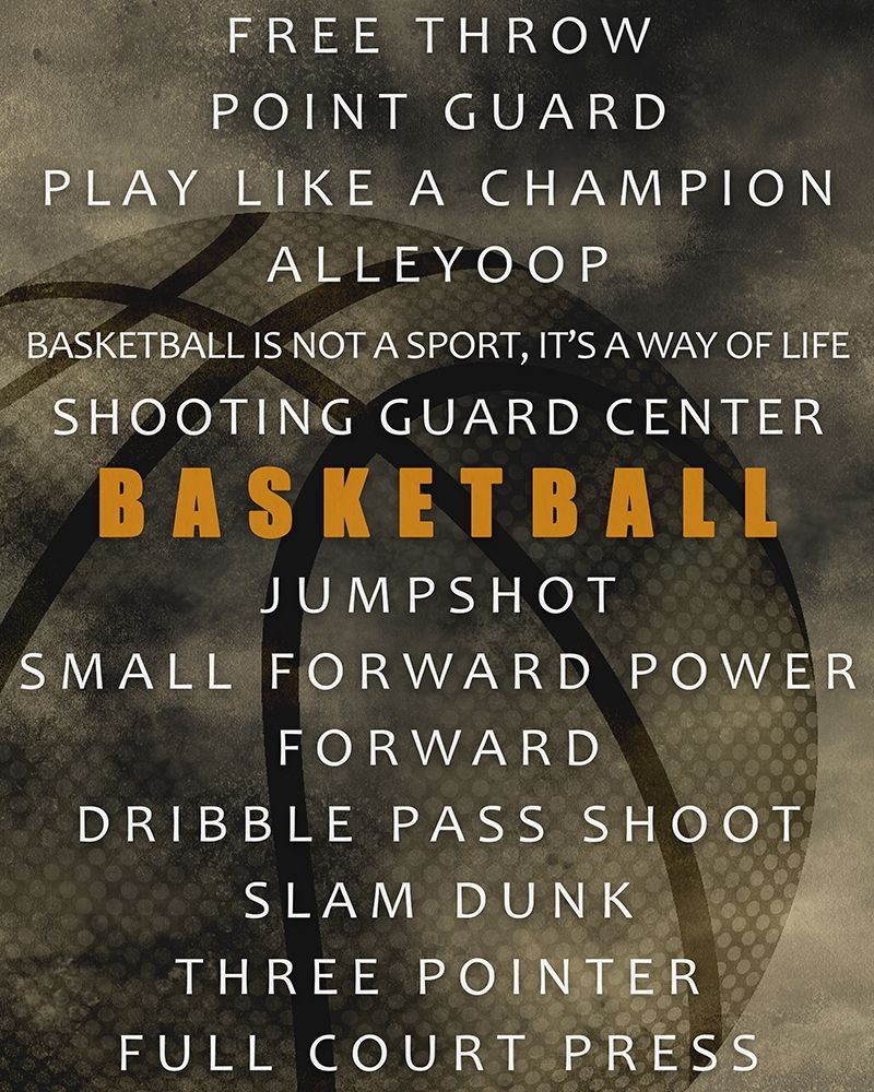 Basketball art print by Kimberly Allen for $57.95 CAD