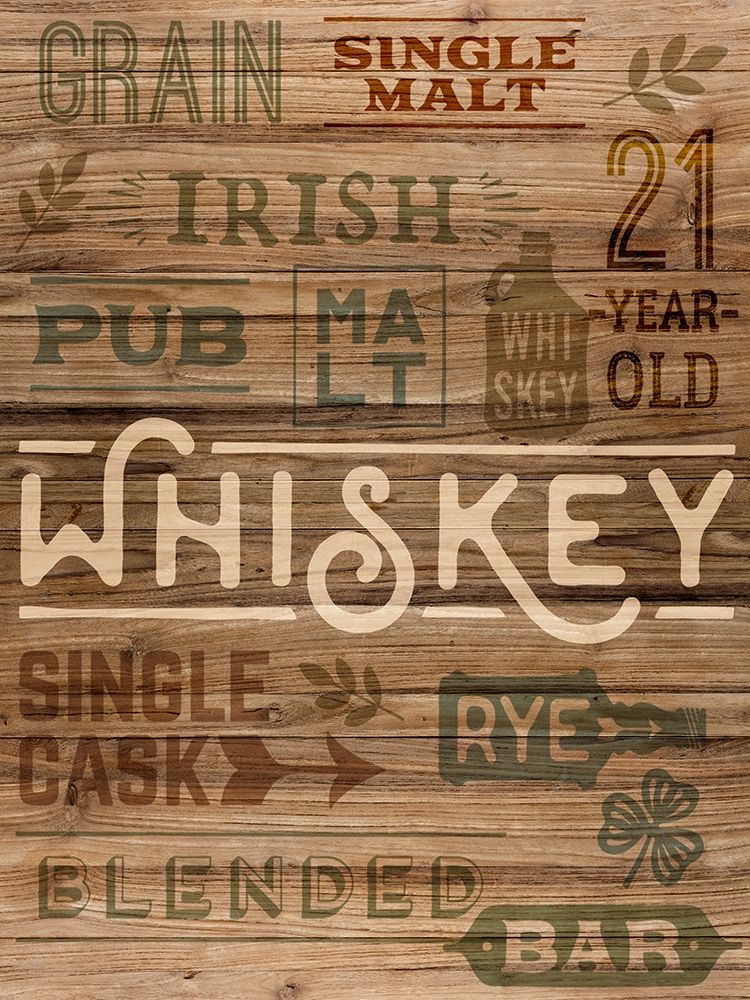 Whiskey Wood art print by Kimberly Allen for $57.95 CAD