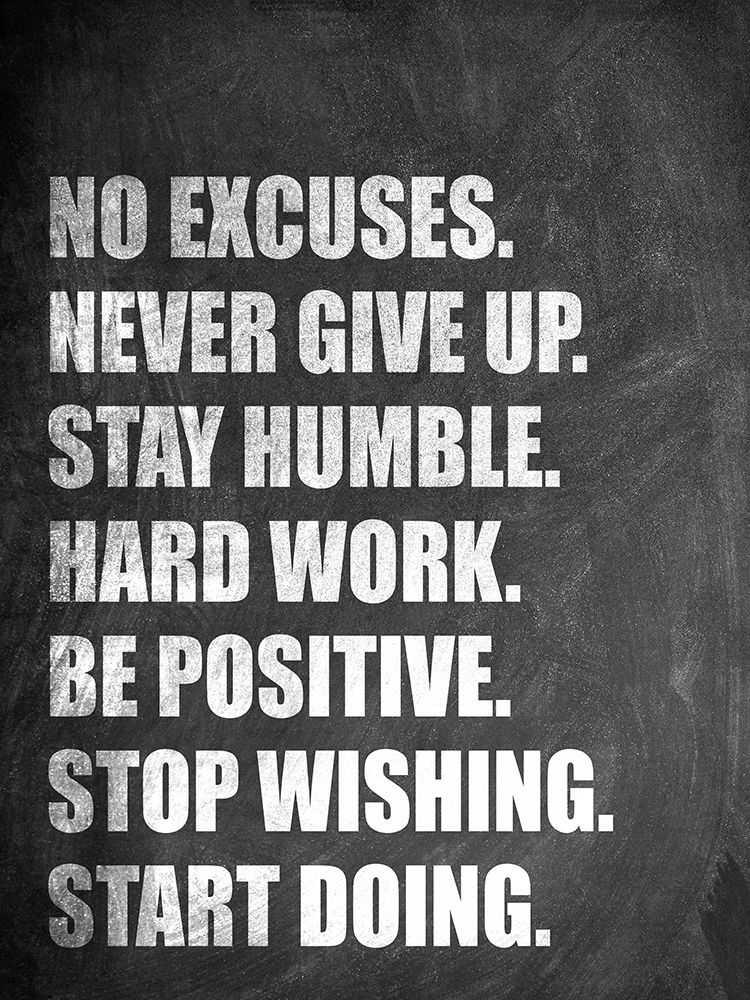 No Excuses art print by Kimberly Allen for $57.95 CAD