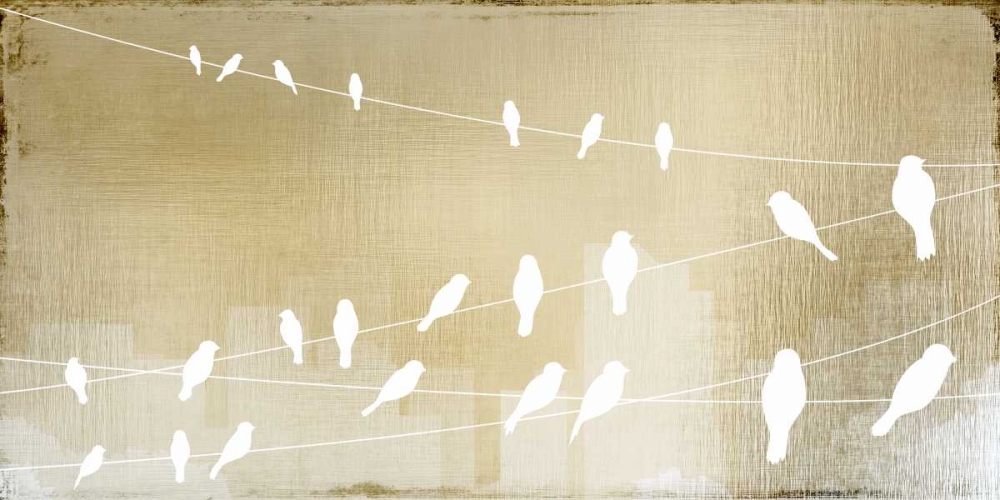 Birds on a Wire art print by Kimberly Allen for $57.95 CAD