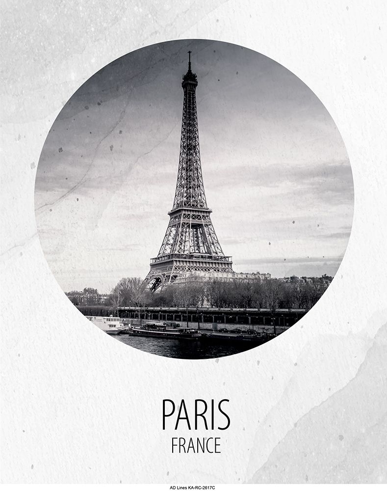Paris France art print by Kimberly Allen for $57.95 CAD