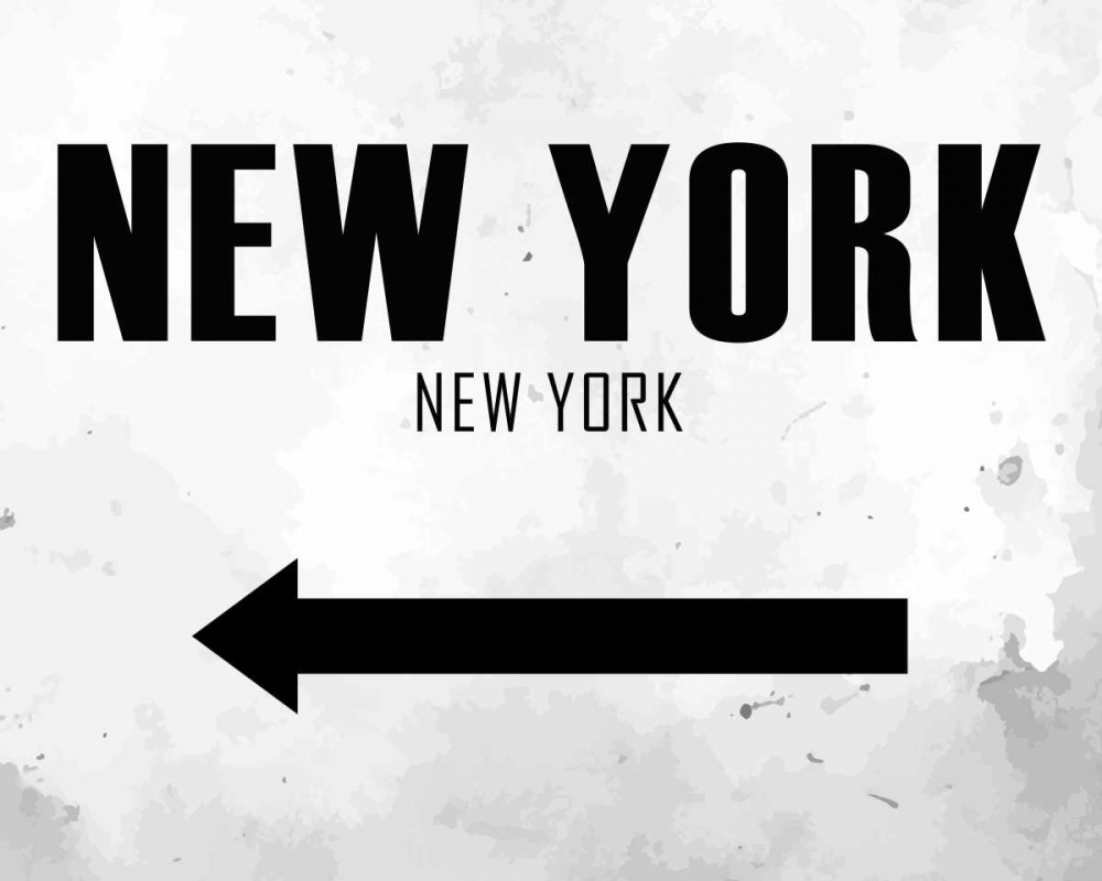 New York Arrow art print by Kimberly Allen for $57.95 CAD