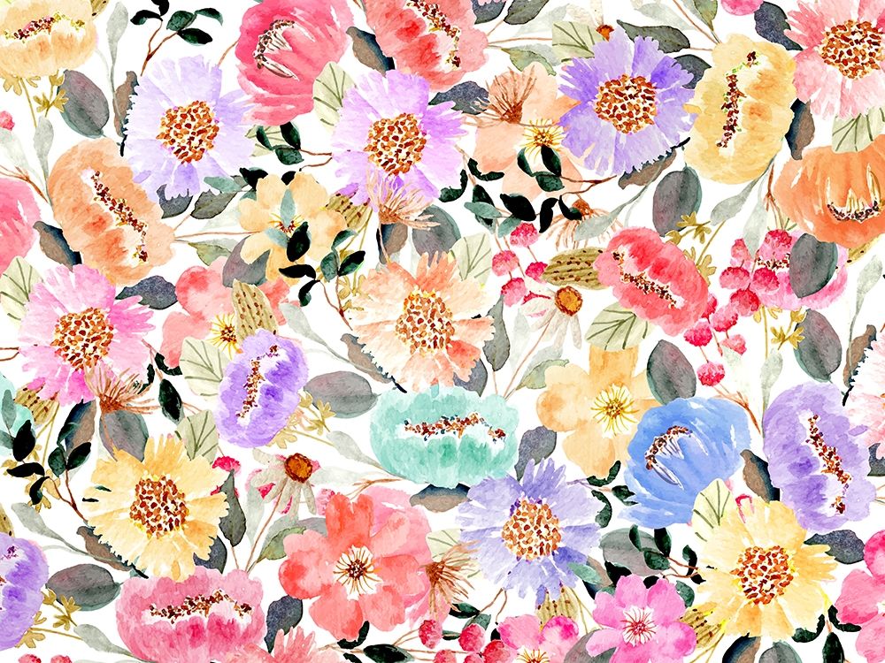 Family Floral 2 V2 art print by Kimberly Allen for $57.95 CAD