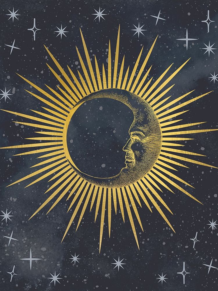 Moon Face art print by Kimberly Allen for $57.95 CAD
