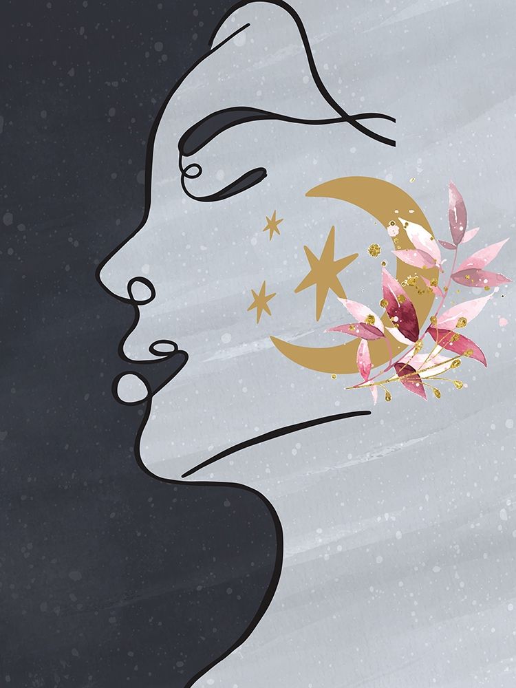Moon Girl art print by Kimberly Allen for $57.95 CAD
