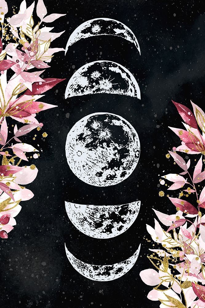 Moon Phases art print by Kimberly Allen for $57.95 CAD