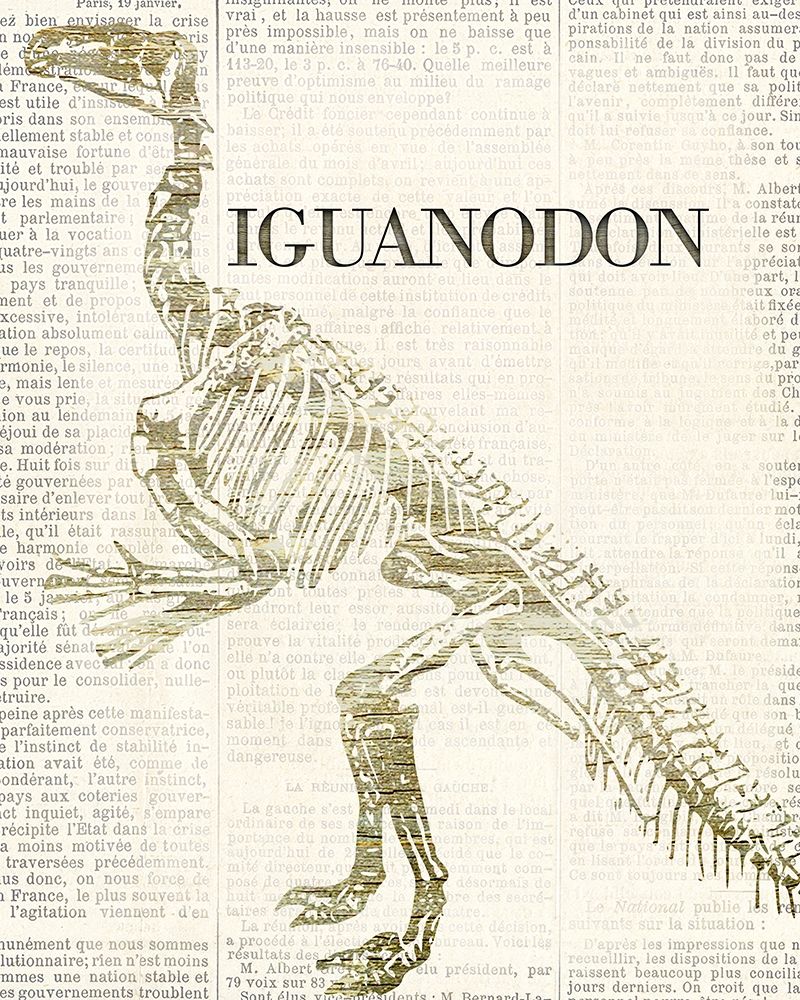 Iguanodon art print by Kimberly Allen for $57.95 CAD
