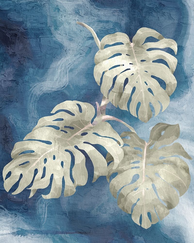 Palm Blues 2 art print by Kimberly Allen for $57.95 CAD