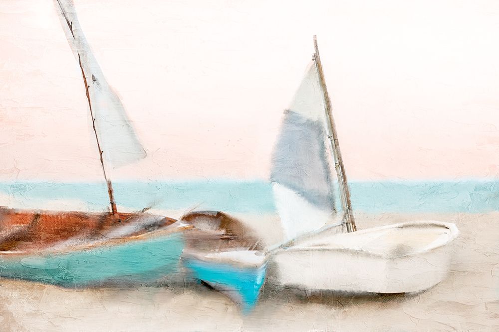 Shore Boats art print by Kimberly Allen for $57.95 CAD
