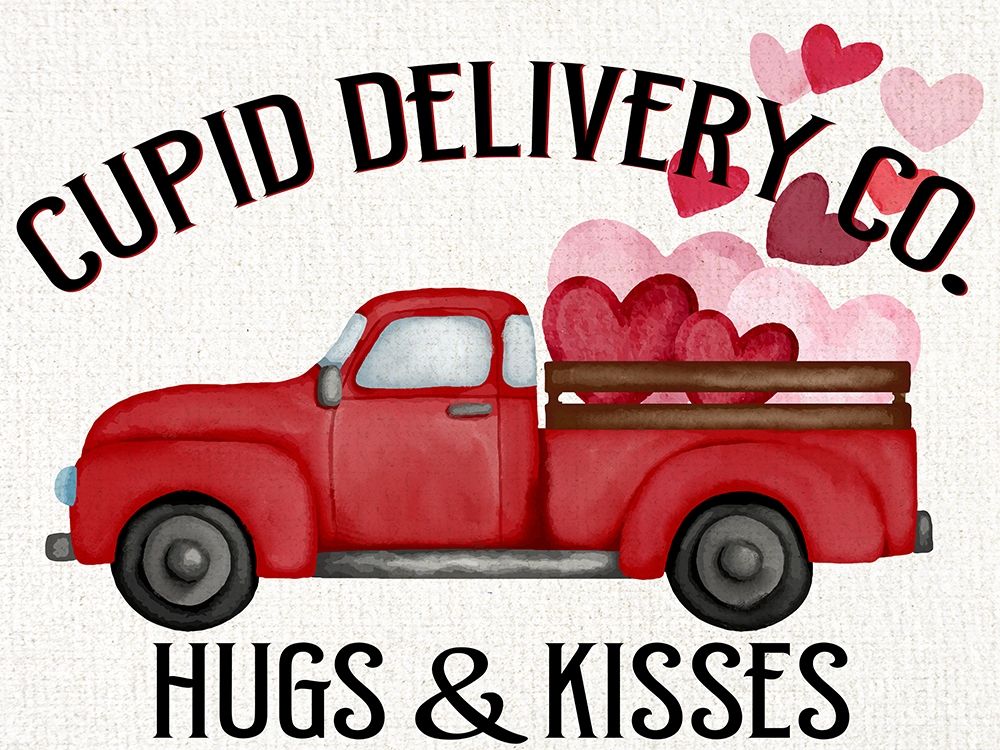 Cupid Delivery art print by Kimberly Allen for $57.95 CAD