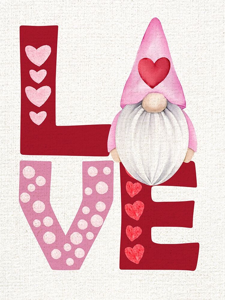 Gnome Love art print by Kimberly Allen for $57.95 CAD