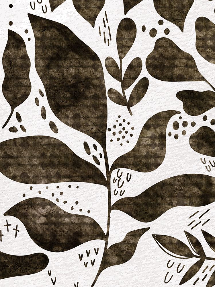 Dyed Dark Leaves 1 art print by Kimberly Allen for $57.95 CAD
