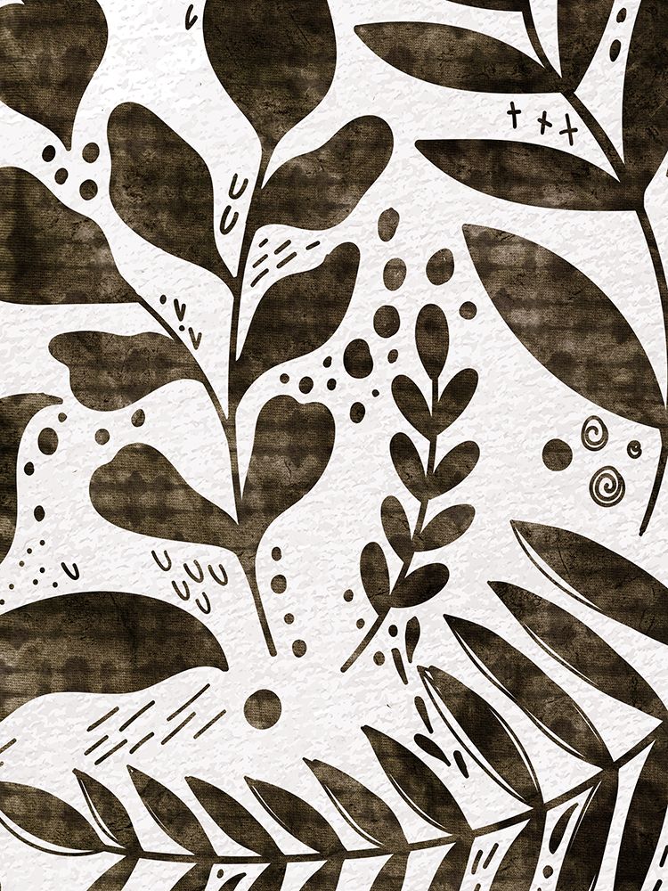 Dyed Dark Leaves 2 art print by Kimberly Allen for $57.95 CAD