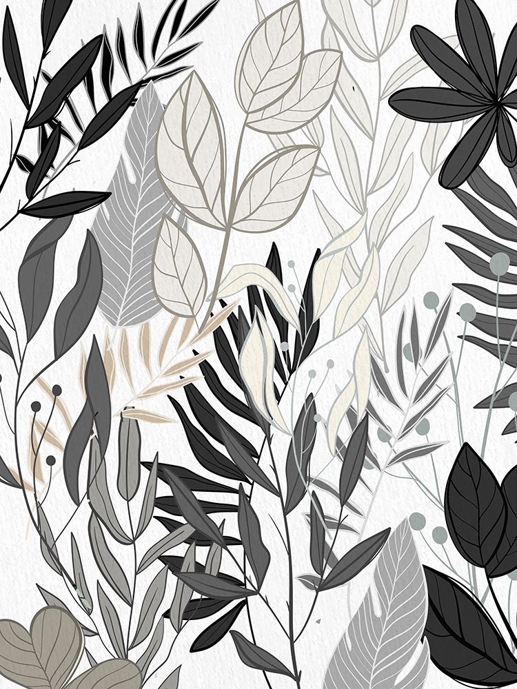 Leaf Collage 1 art print by Kimberly Allen for $57.95 CAD