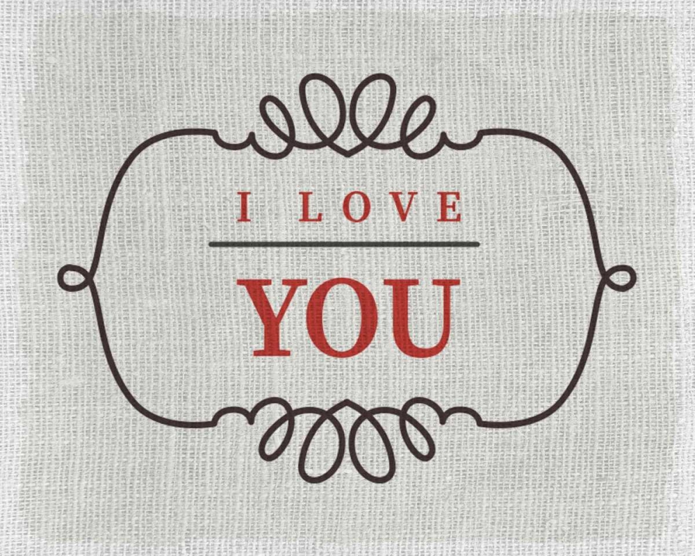 Love You art print by Kimberly Allen for $57.95 CAD