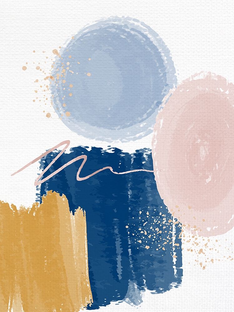 Abstract Strokes 1 art print by Kimberly Allen for $57.95 CAD