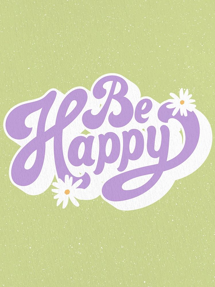 Be Happy Daisy art print by Kimberly Allen for $57.95 CAD