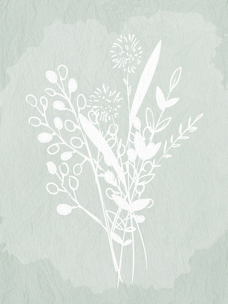 Floral Sketch 1 art print by Kimberly Allen for $57.95 CAD